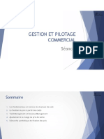 Gestion Et Pilotage Commercial: Séance 1