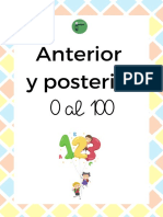 Anterior y Posterior 0 Al 100