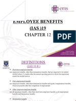 Employee Benefits IAS 19