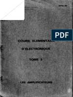 Cours Élémentaire D'électronique Vol 3 - Armée de Terre