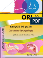 Banque de QCMs ORL Version 01
