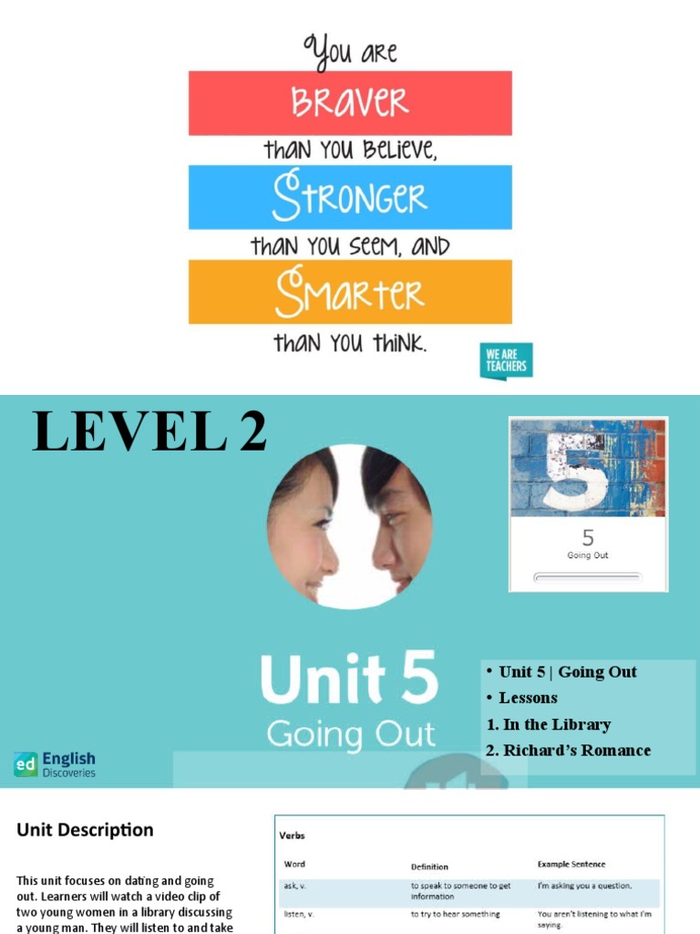 Unit 5 - Lesson 1 2 | PDF