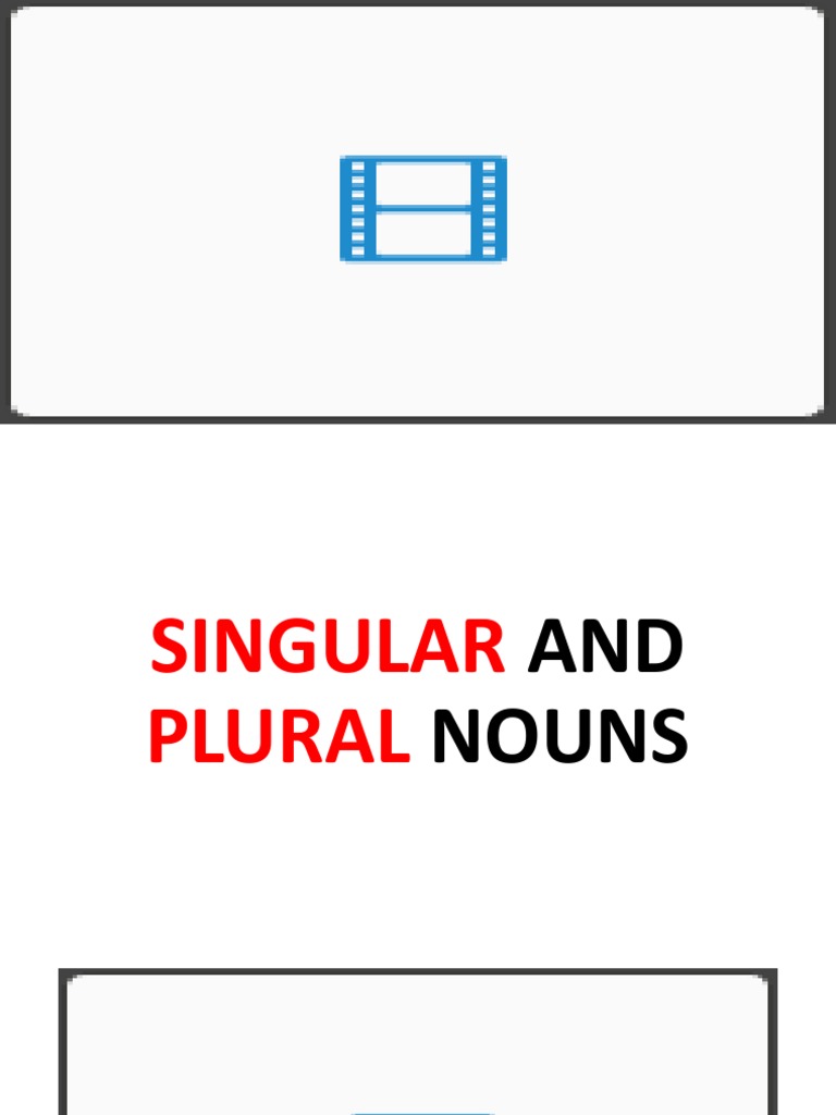 Singular or Plural PDF