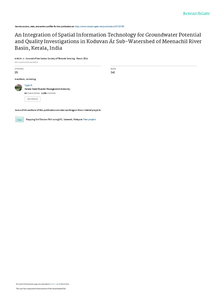 An integrationof spatial information technology pdf geographic