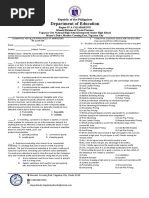 FP Quarter 4 Summative Test 1 P. Marketing