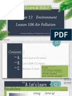 Lesson 106 Air Pollution