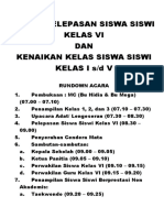 Acara Pelepasan KLS 6 & Kenaikan KLS1-5