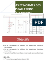 Cours2 - SCHÉMAS ET NORMES DES INSTALLATIONS ÉLECTRIQUES