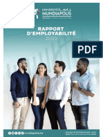 Rapport D'employabilité de L'université Mundiapolis