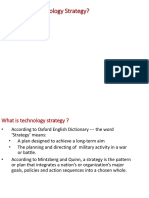Technology Strategies