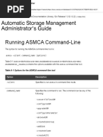 Running ASMCA Command-Line