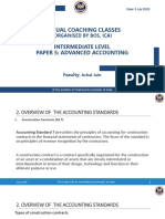 Virtual Coaching Classes Intermediate Level Paper 5: Advanced Accounting