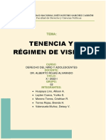 Expediente - Tenencia y Regimen de Visitas - Grupo #02