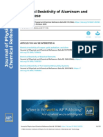 Desai, Electrical Resistivity of Aluminium and Manganese