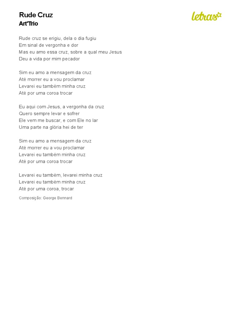 RUDE CRUZ Art'Trio (Impressão) PDF