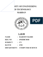 19MDBCS040 LabTask 08