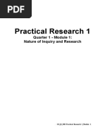 Practical Research 1 Module 1