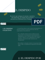 Presentación DESPIDOS - Unid 6