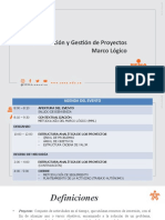 HH - Formulación y Gestión de Proyectos-Marco Lógico