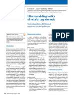 Ultrasound Diagnostics of Renal Stenosis