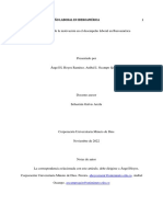 Monografía - Motivación y Desempeño Laboral en Diferentes Sectores de Iberoamérica