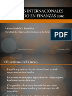 Finanzas Internacionales 2010