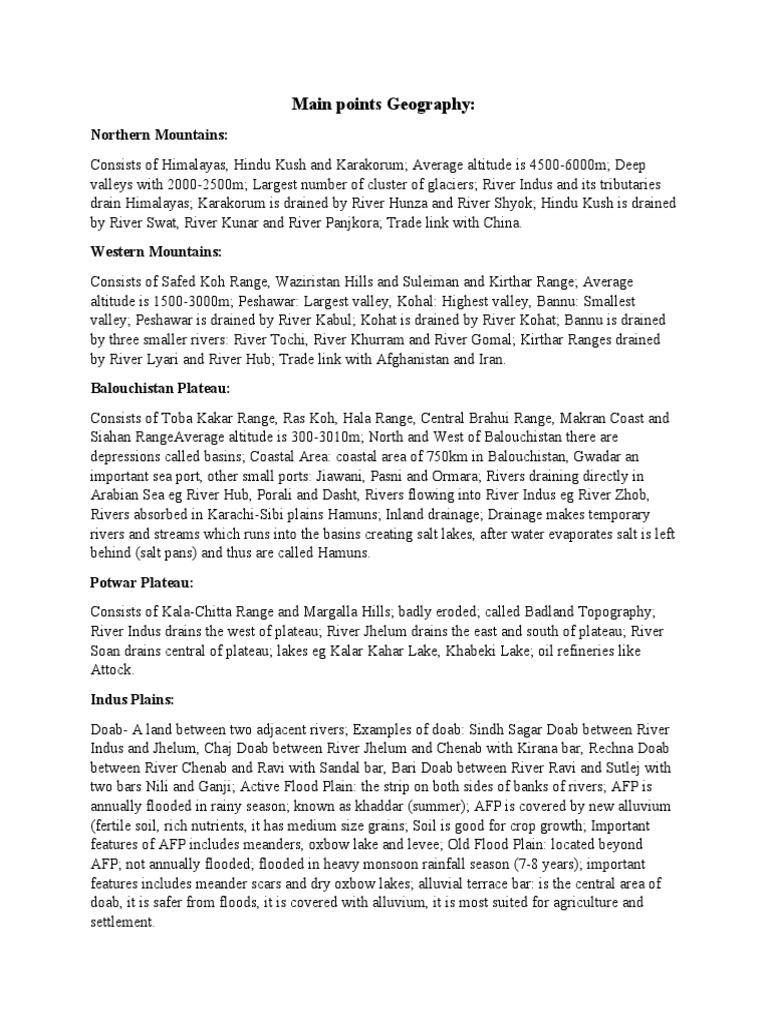 main-points-geography-pdf-indus-river-river