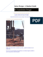 Pile Foundation Design