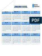 Calendario Excel