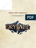 Skyfall Rpg Apendice a Criaao de Personagens Compress