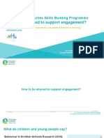 How To Be Attuned To Support Engagement Informed Level