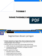 Pertemuan 5 Network Provisioning (Lanjutan)