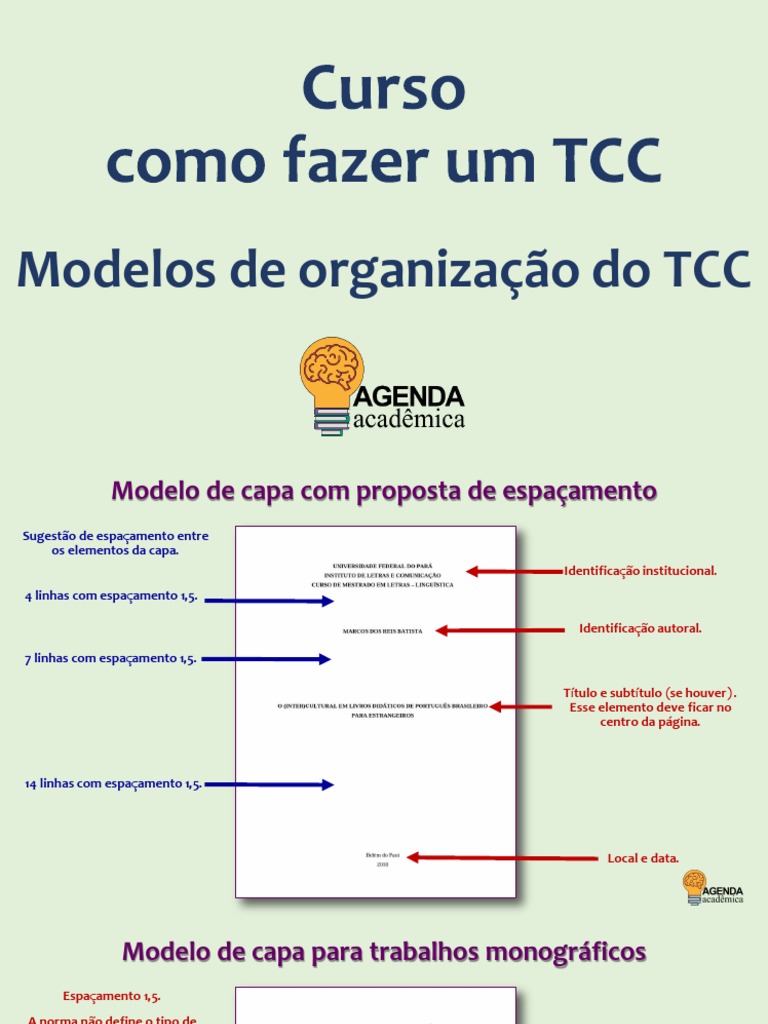 Modelos de TCC e Normas ABNT | PDF | Citação | Abstract (resumo)