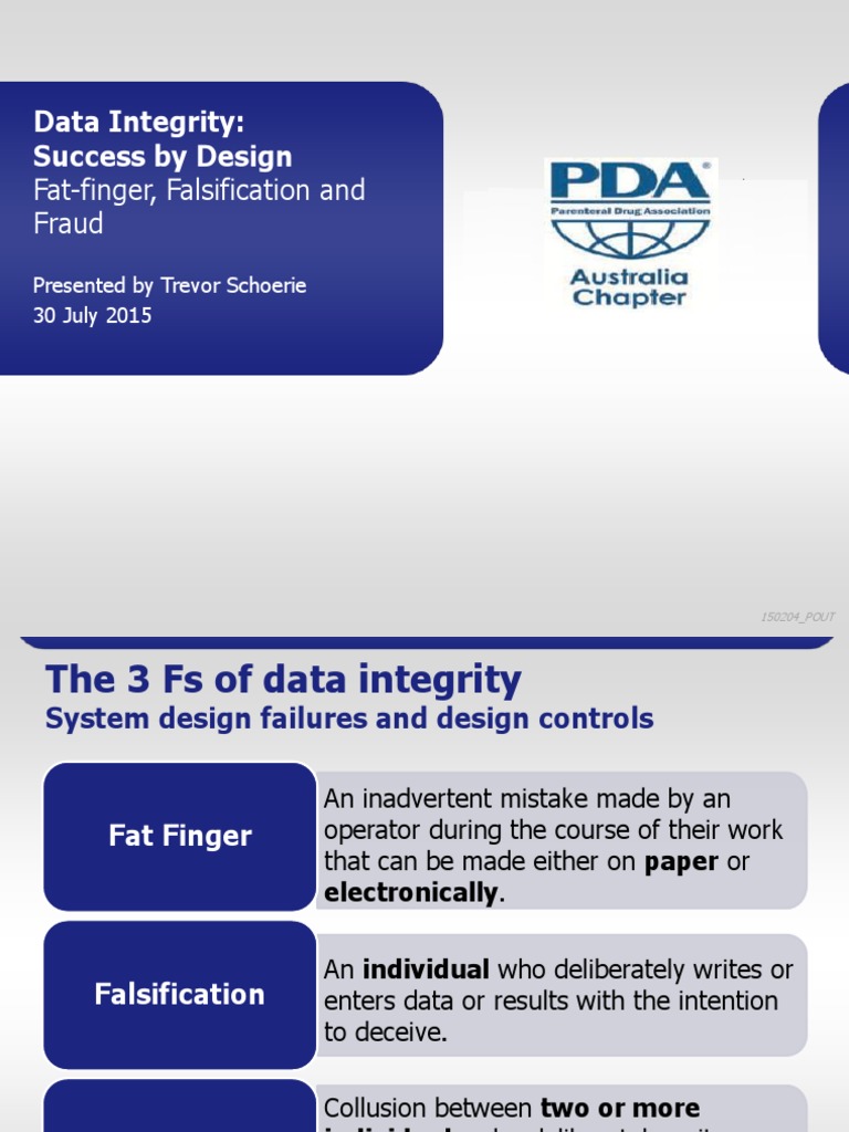 Data Integrity 1685013453 | PDF