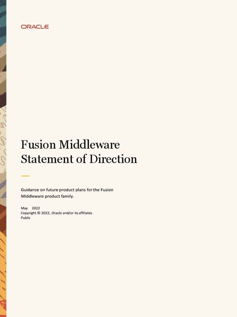 Oracle Rdb Statement Of Direction – JJFEH