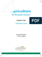 Agriculture For Rwandan Schools - Student's Book - Senior One