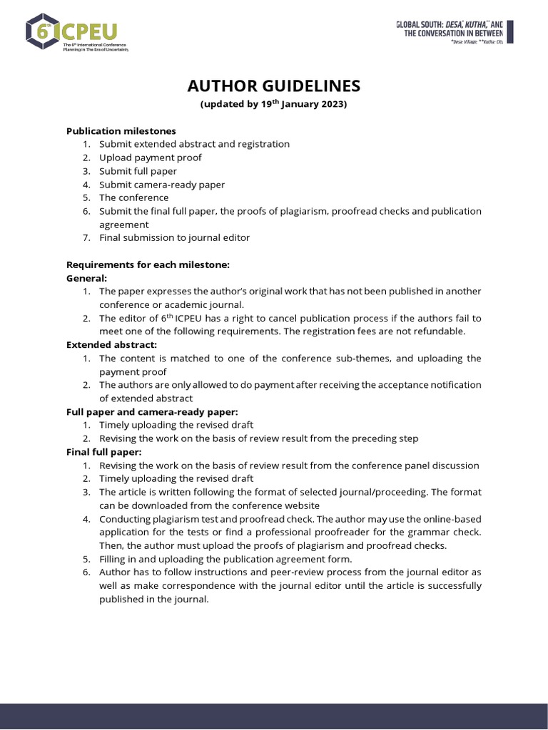 6th ICPEU Author Guidelines PDF