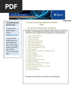 New Travel Management Solution Cliqit Live Event Training QA Feedback 01...