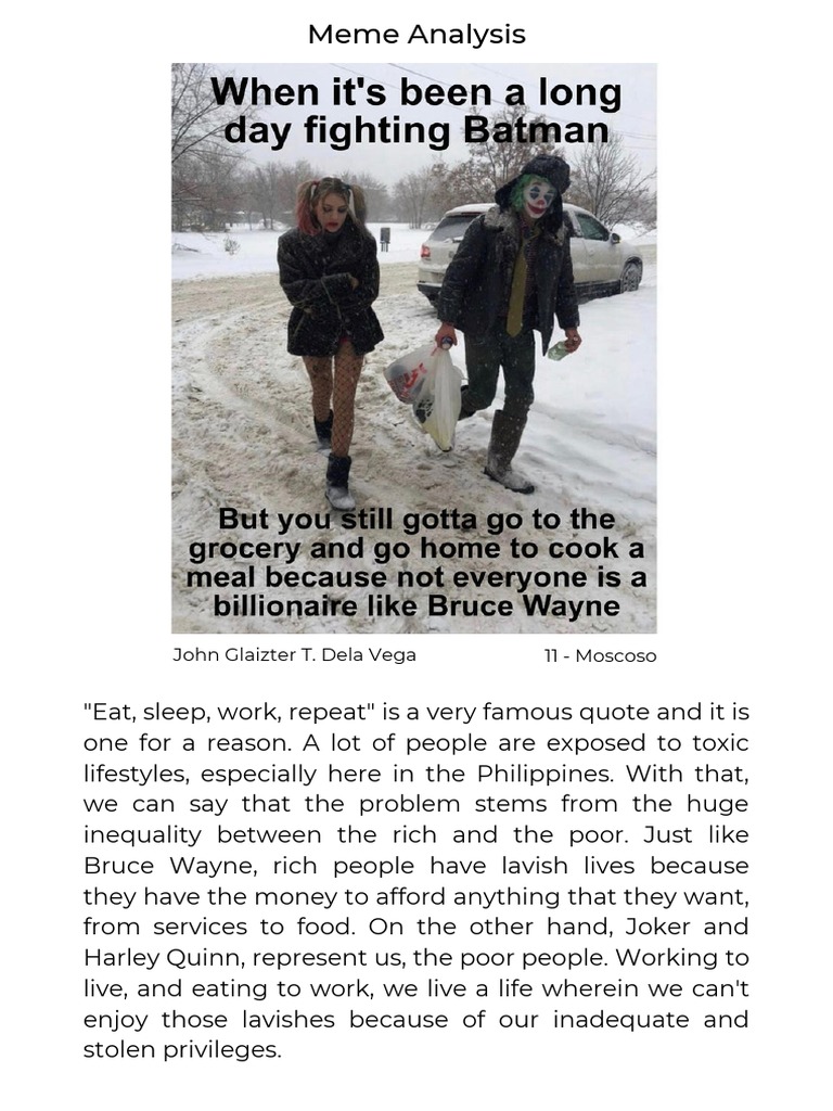 Meme Analysis Pdf