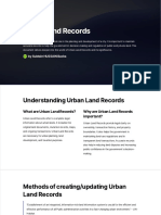 Urban Land Records