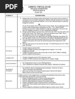 Holiday Homework Grade 12