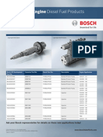 Bosch Large Engine Diesel Fuel Products: Ask Your Bosch Representative For Details On These New Applications Today!