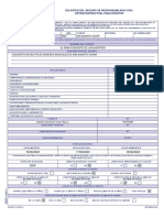 Solicitud Del Seguro de Responsabilidad Civil Extracontractual para Eventos