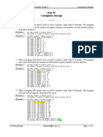 PRF192 - 03 - Pointers - Contiguous Storage - Parallel Arrayss