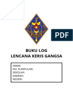 Buku Log Keris Gangsa