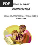Trabalho de Hermeneutica - Resumo - 1-7-11