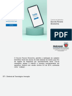 Tutorial APP - Escola Paraná Biometria