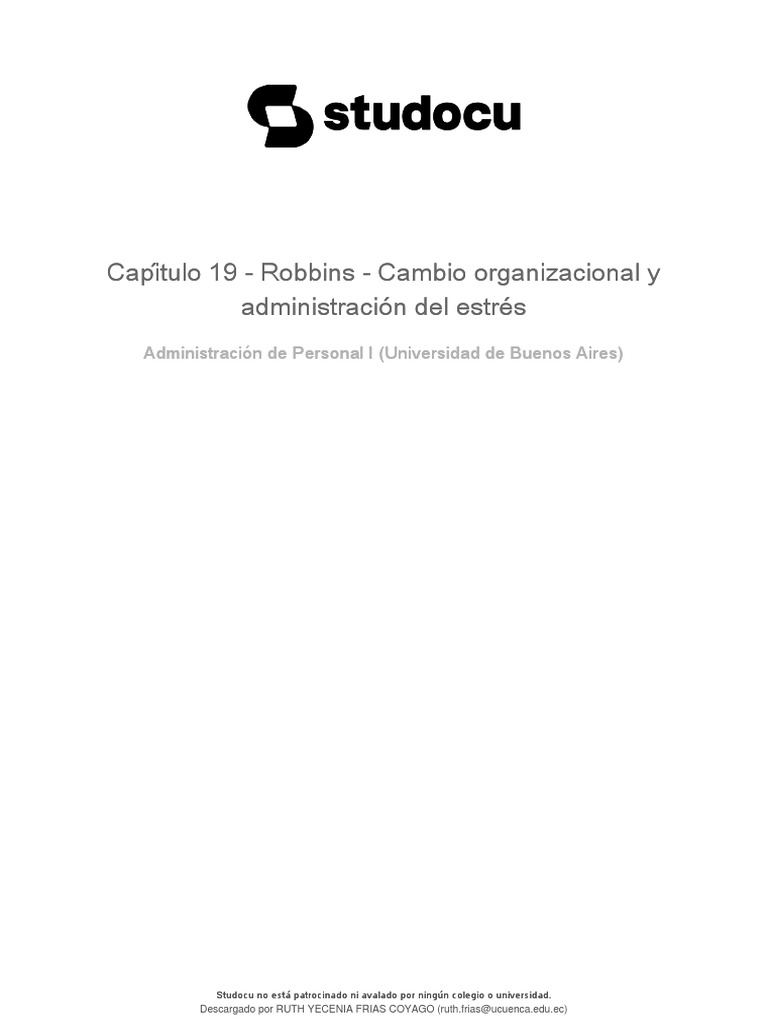 Administracion Andrew Robbins Pdf