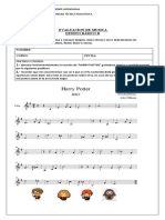 Evaluacion Instrumental Quinto Basico B