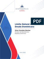 Limite Natural de La Deuda Dominicana 